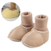 Baby slippers stay warm and non-slip – soft lining, easy to wear | first steps