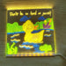LED drawing board with magical light-up effect – rechargeable, reusable, includes pens | kids