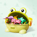 Jumping frog press toy boosts motor skills – no batteries needed | toddlers