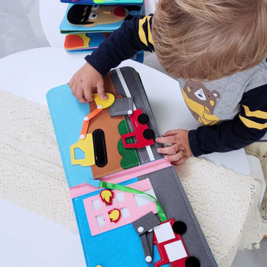 Montessori activity book for toddlers – 16 activities for hands-on learning | Educational toy