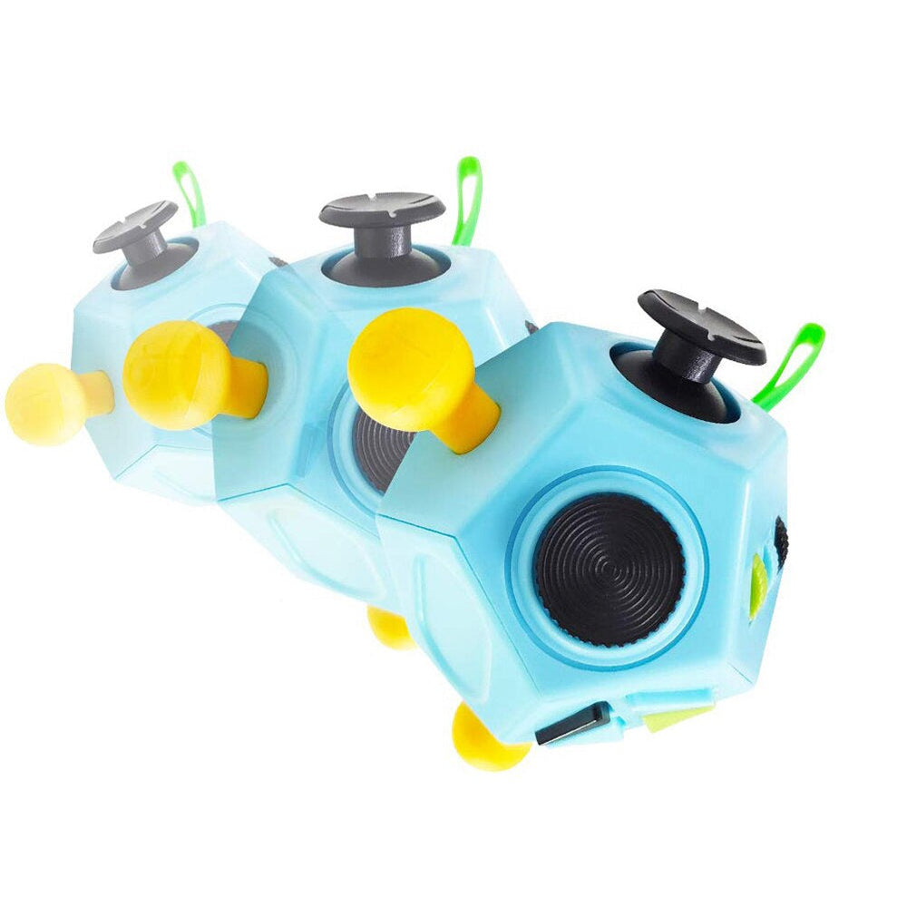 Fidget cube with 12 functions – stress relief, focus, fine motor skills | sensory toy