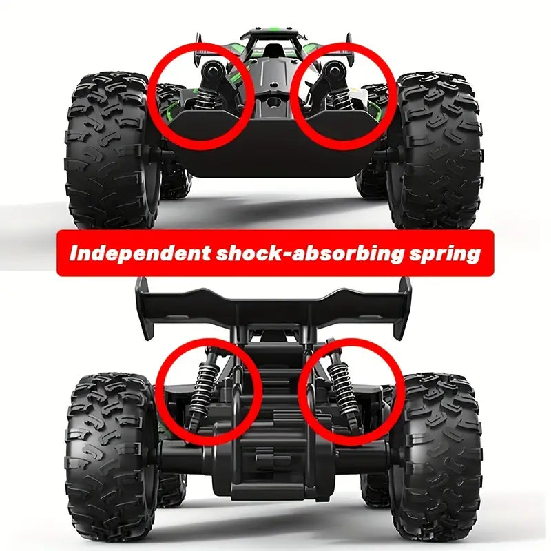 RC racing car with 20 km/h speed – robust ABS design, indoor & outdoor use | kids toy