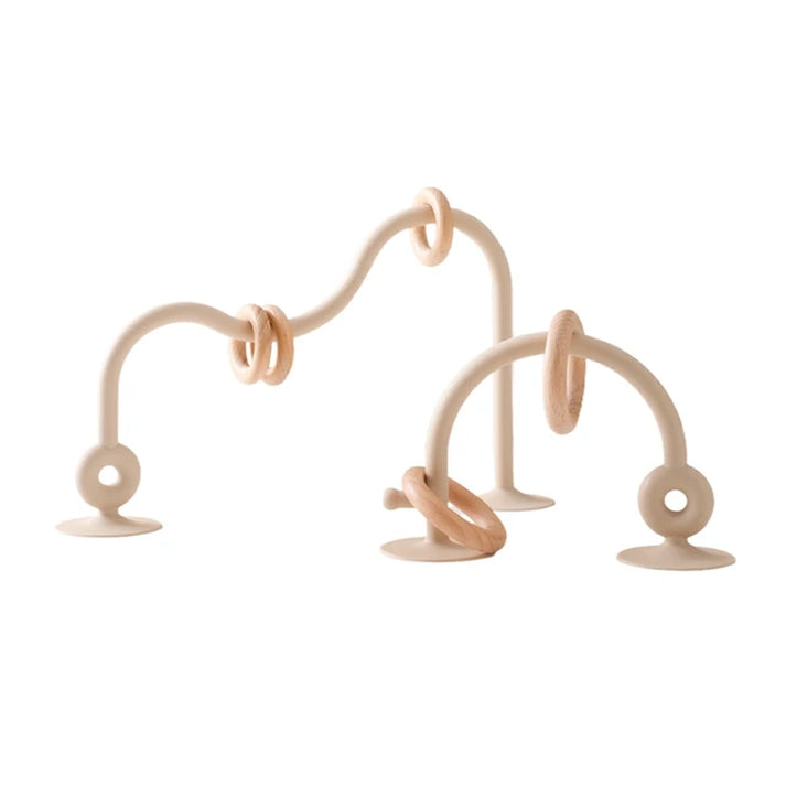 Stacking ring toy with silicone rings – soft, safe and educational | Baby toys