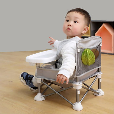 Booster seat with 5-point harness – portable, foldable, adjustable | for toddlers