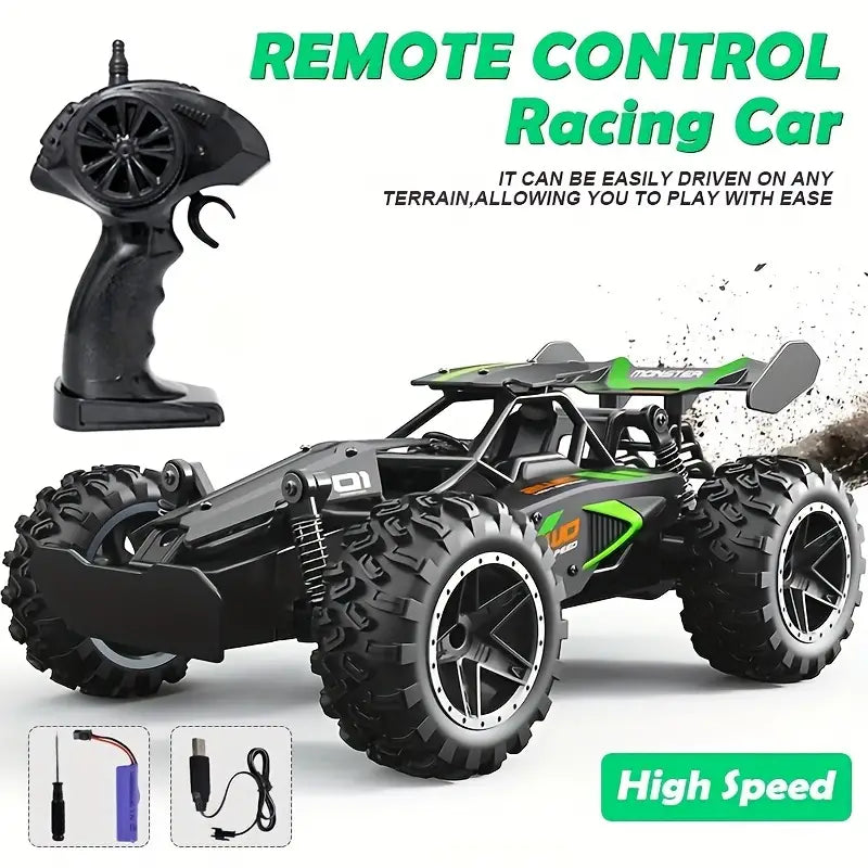 RC racing car with 20 km/h speed – robust ABS design, indoor & outdoor use | kids toy