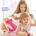Hair glitter tool adds sparkle safely – no glue, reusable gems | girls hair toy