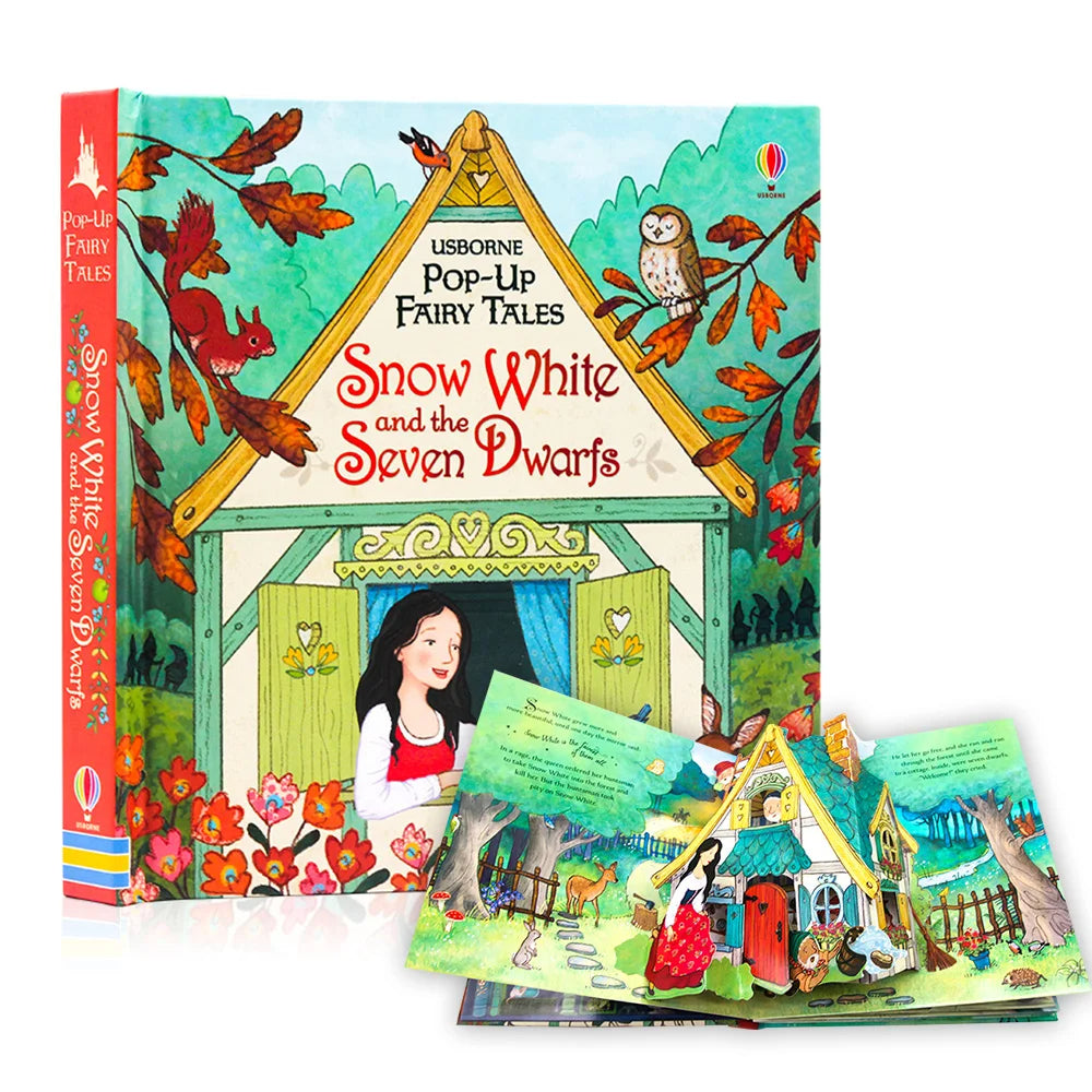 Pop-up book with 3D scenes and flaps – interactive, sturdy design | ages 3+