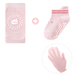 Baby knee pads with anti-slip grip – breathable, soft set of 3 | Crawling babies