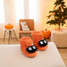 Children's Halloween slippers with fleece lining – pumpkin and spider design | kids
