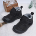 Kids' snow boots with waterproof plush lining – anti-slip sole, easy on/off | winter wellies
