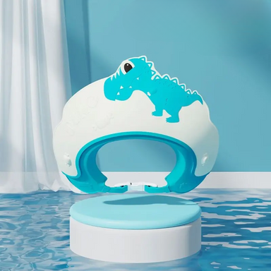 Baby bath visor with eye and ear protection – adjustable, waterproof | For babies & toddlers