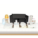 Pushchair organiser with bottle holders – water-resistant, universal fit | pram accessory