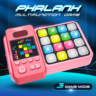 Electronic rhythm console with LED buttons – multiple modes, boosts focus | reaction game