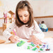 Diamond art sticker set with sparkling gemstones – boosts creativity and focus | kids activity kit