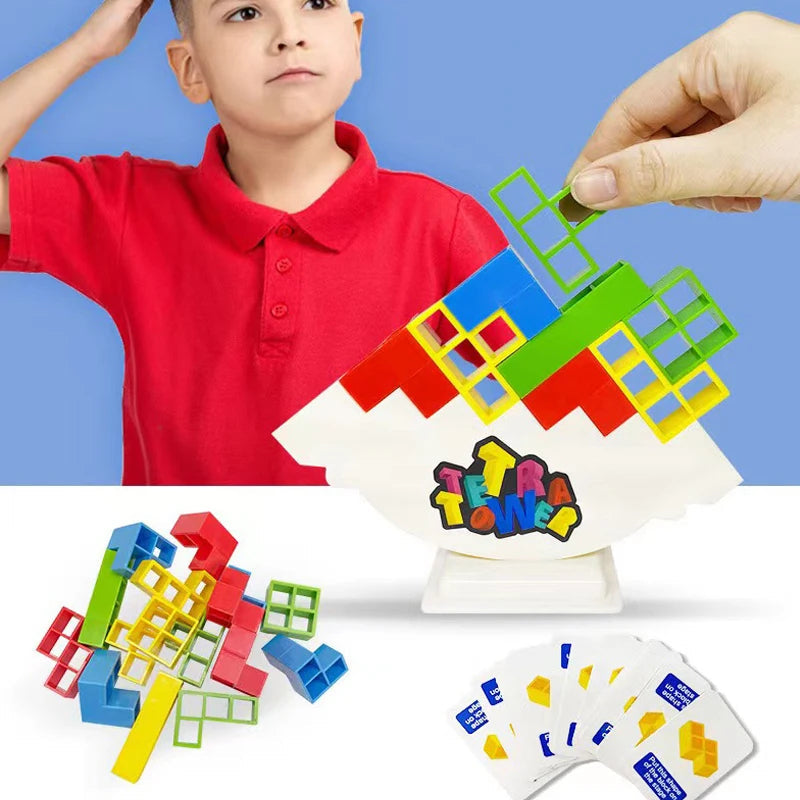 Educational balance game for children – stacking, balancing, concentration | building toy