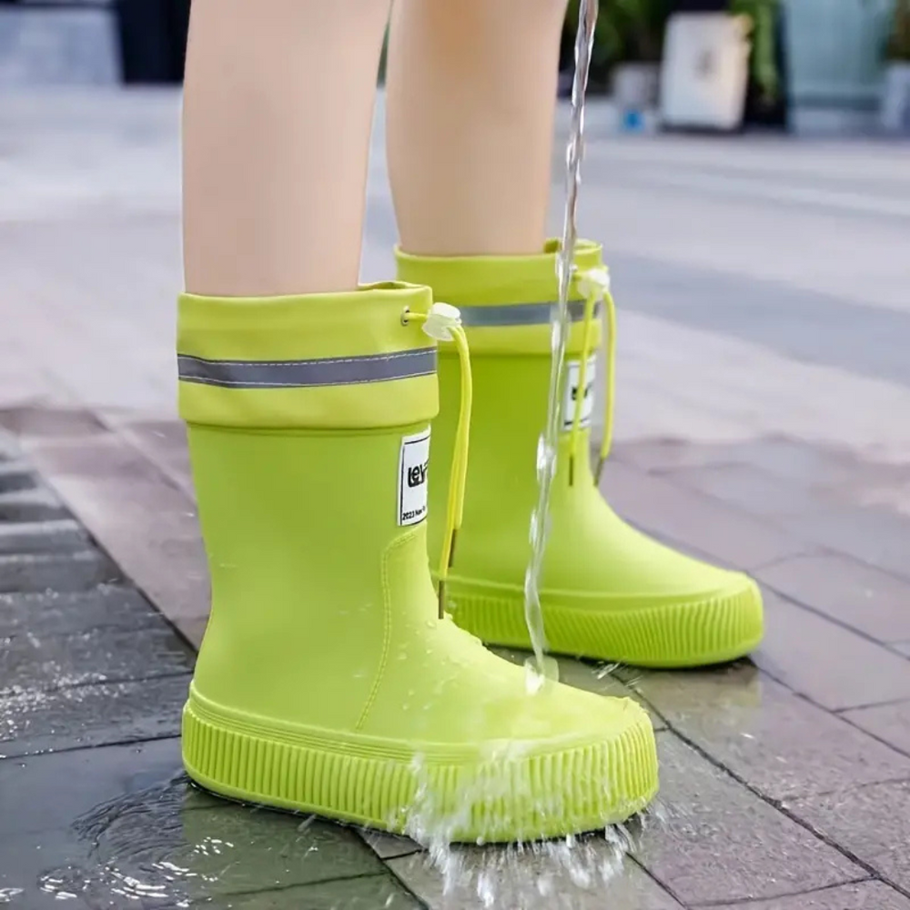 Kids' wellies waterproof with non-slip sole – lightweight, easy to pull on | For boys and girls