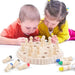 Wooden memory game boosts concentration – fun, compact, portable | ages 3+