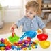 Sorting toy teaches toddlers colours and shapes – fine motor skills, no screens | Ages 3–5