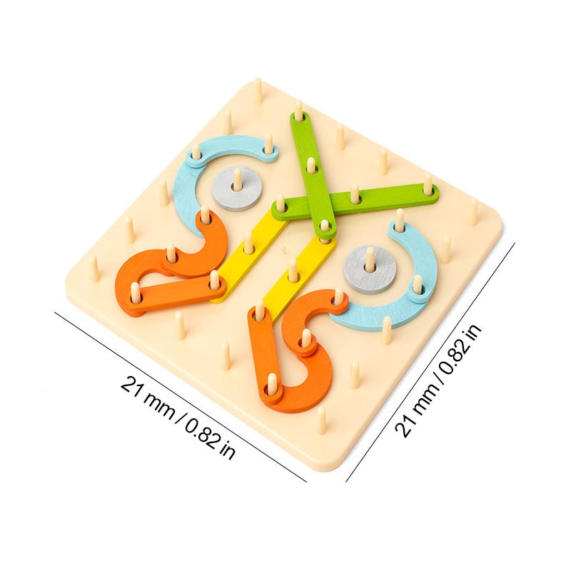 Wooden puzzle with 100 patterns – creative, educational and fun | kids toy