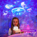 Star projector with ocean light and timer – LED night lamp, 12 effects | kids and adults