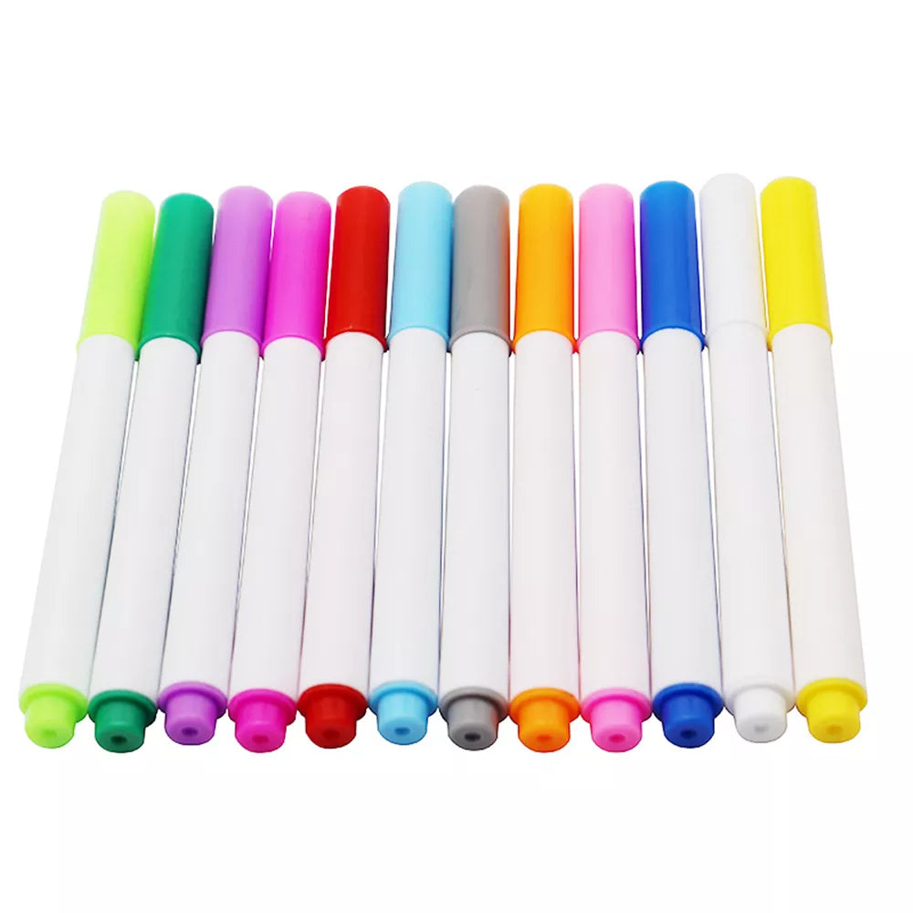 LED drawing board with magical light-up effect – rechargeable, reusable, includes pens | kids