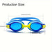 Leak-proof swimming goggles for kids – anti-fog lenses | 3-12 years