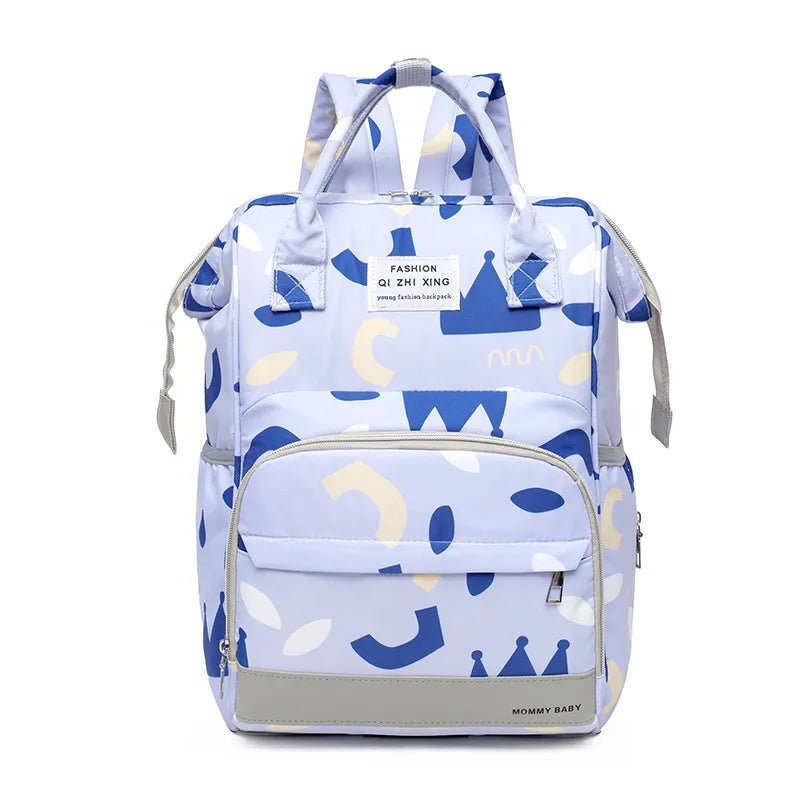 Changing bag backpack with insulated pockets – spacious, water-repellent | for parents