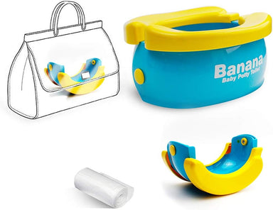 Portable potty for toddlers – foldable, hygienic and travel-friendly | on-the-go toilet training