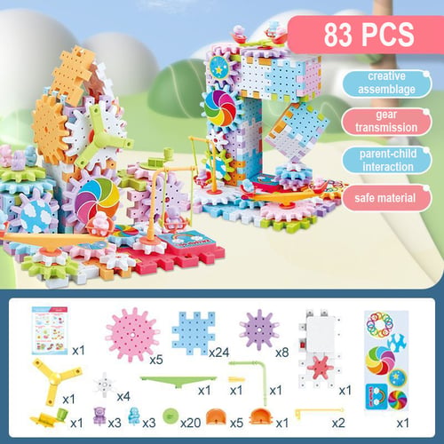 Building set with electric modules – boosts creativity, cuts screen time | STEM toy