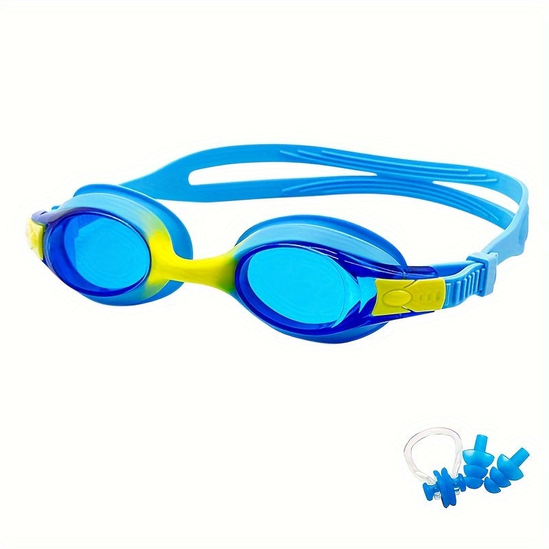 Leak-proof swimming goggles for kids – anti-fog lenses | 3-12 years
