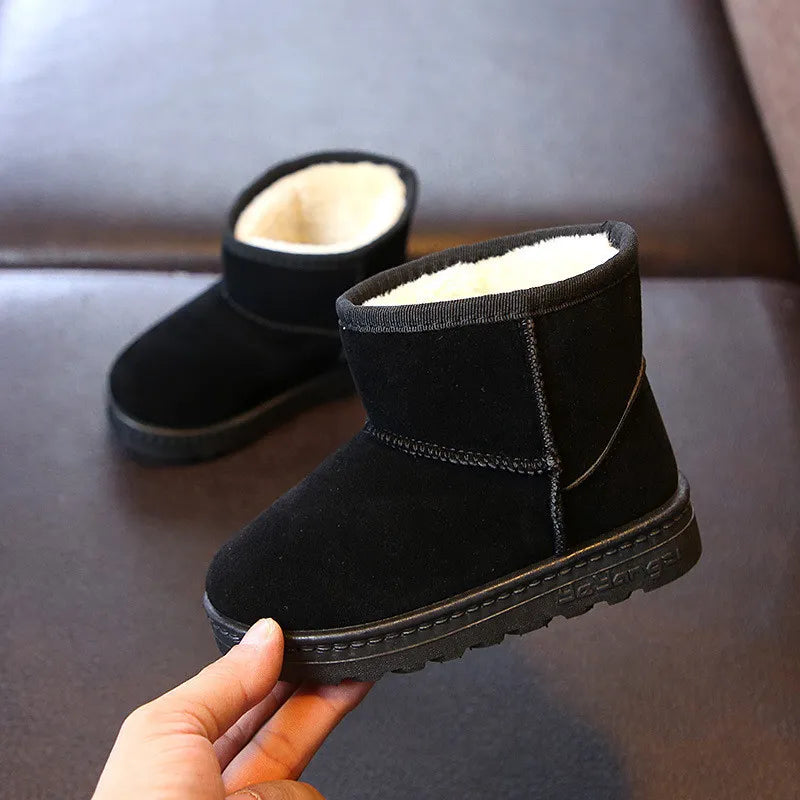 Warm kids' winter boots – non-slip sole, easy to put on | Footwear for children