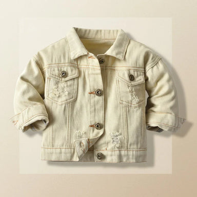 Lightweight denim jacket for kids – breathable, comfortable fit | 6 months-7 years