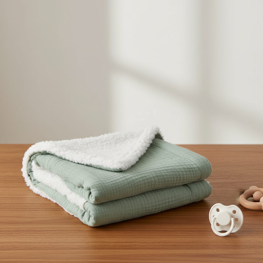 4-in-1 swaddle blanket with breathable fabric – soft, versatile | for newborns