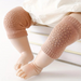Baby knee pads with non-slip grip – soft cotton, set of 3 | crawling babies