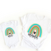 Mum & daughter matching set – shirt & romper outfit | Rainbow print