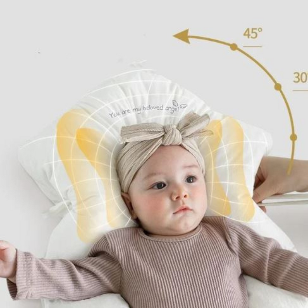 Ergonomic baby pillow for comfortable rest – soft, breathable and lightweight | nursery essential