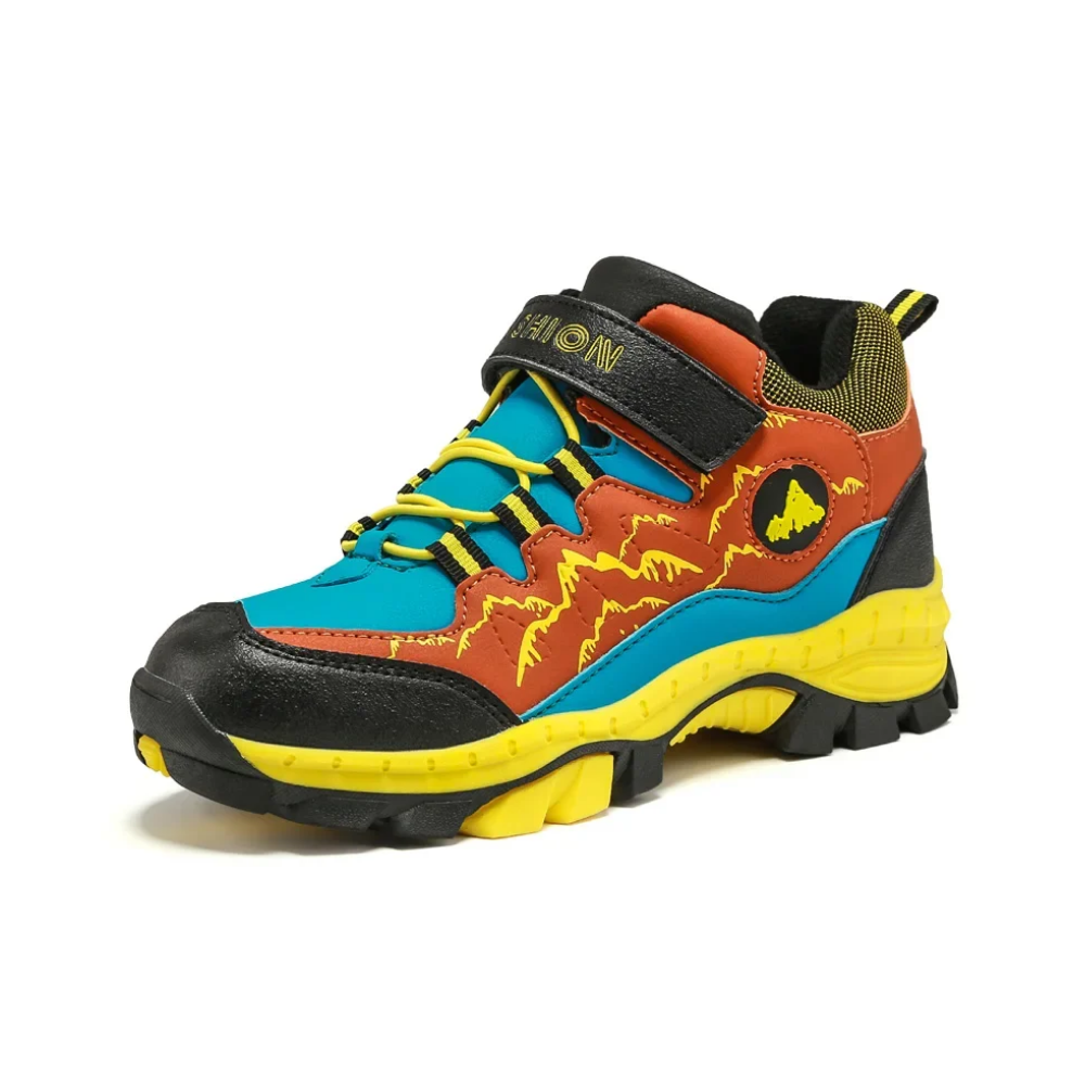 Kids' walking shoes waterproof leather – warm lining, non-slip sole | winter shoes