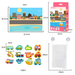 Foam bath puzzle for baby and toddler – floating animal shapes, 20 pieces | bath toy