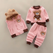 Toddler winter set with warm hoodie and trousers – soft, cosy, easy to wear | kids clothing