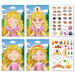 Dress-up stickers for creative outfits – reusable, mix-and-match designs | kids craft toy