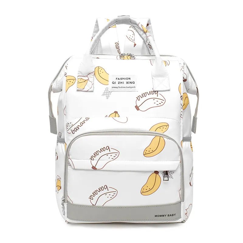 Changing bag backpack with insulated pockets – spacious, water-repellent | for parents