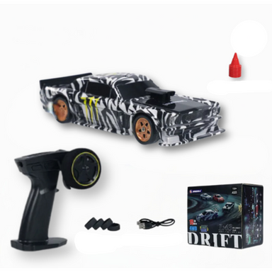 Mini RC drift car with proportional steering – fast, compact and rechargeable | remote control toy