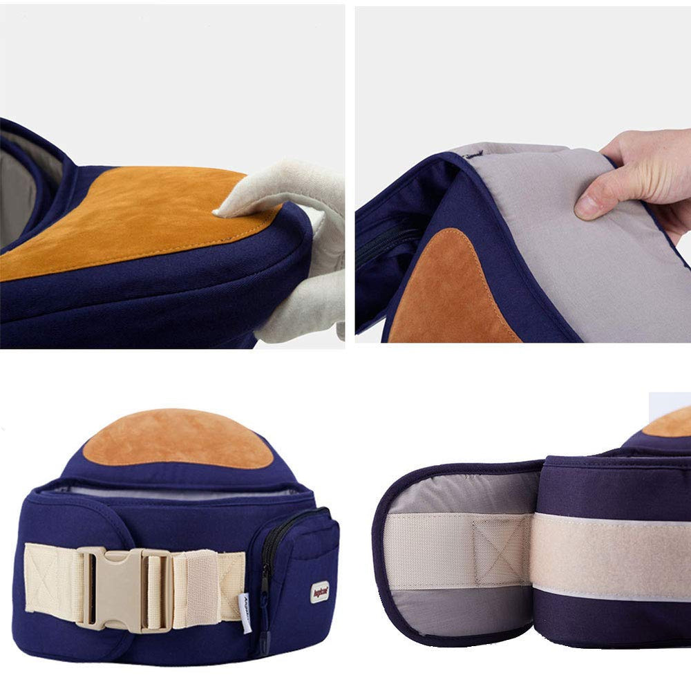 Ergonomic baby hip seat carrier – reduces back strain, supports up to 20kg | For babies