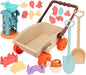 Beach cart toy set for creative sand play – boosts motor skills, encourages imagination | toddlers