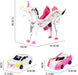Transformable playset – changes into creature, robot and car | fantasy toy for kids