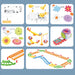 Building set with moving gears – 80–160 parts, 3D builds | for kids