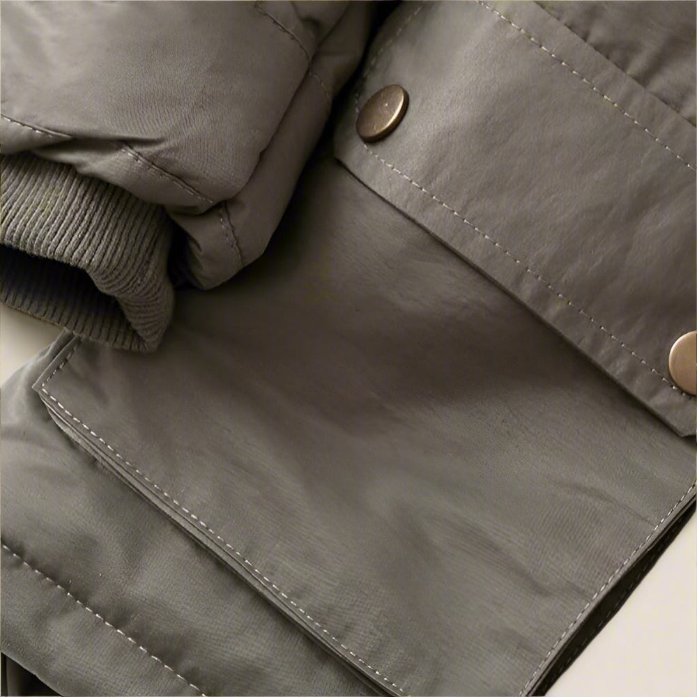 Kids winter coat with hood – padded, warm and comfortable | winter wear