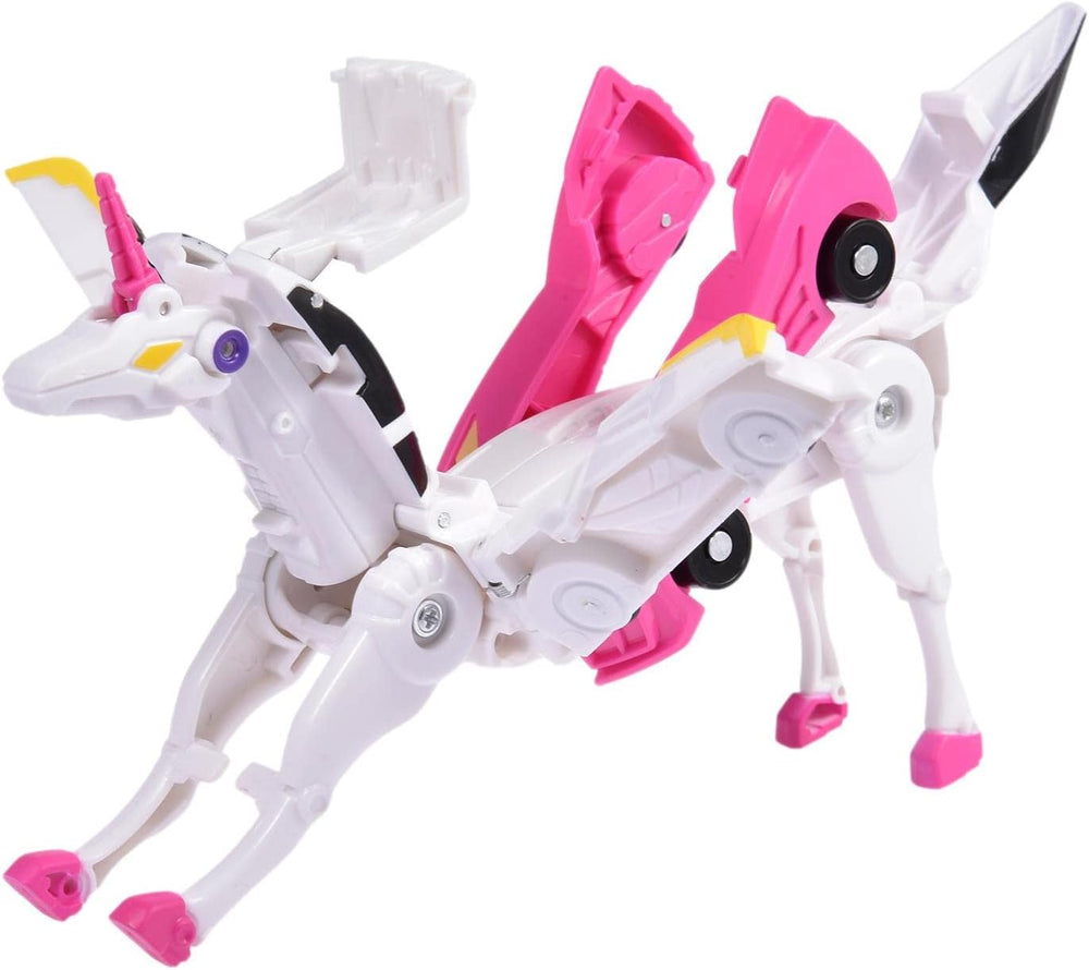 Transformable playset – changes into creature, robot and car | fantasy toy for kids