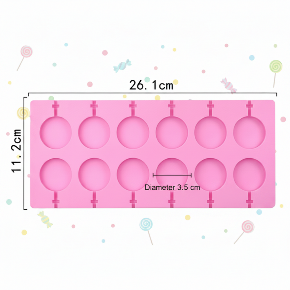 Silicone lolly moulds, BPA-free and reusable – for fridge and freezer, easy to wash | frozen treats