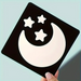 Baby flash cards with high-contrast patterns – shape recognition, sensory play | 0–36 months